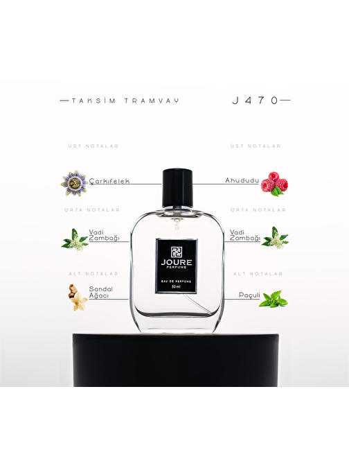 Joure J470 -Afrodizyak Etkili Meyveli Pudralı Tatlı Kokulu Kalıcı Edp Unisex Parfüm 50 ml