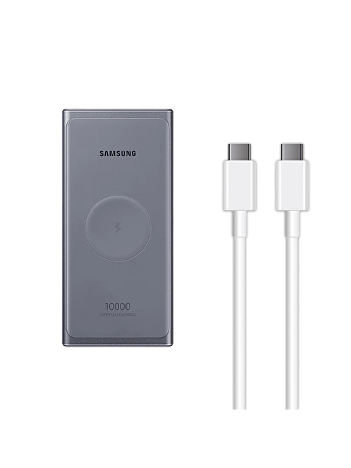 Samsung Galaxy A12 10000 mAh 25W Type-C Kablosuz Powerbank 2 m