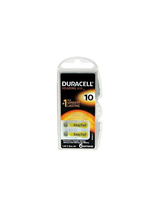 Duracell Activair 10 Kulaklık Pili 6'lı