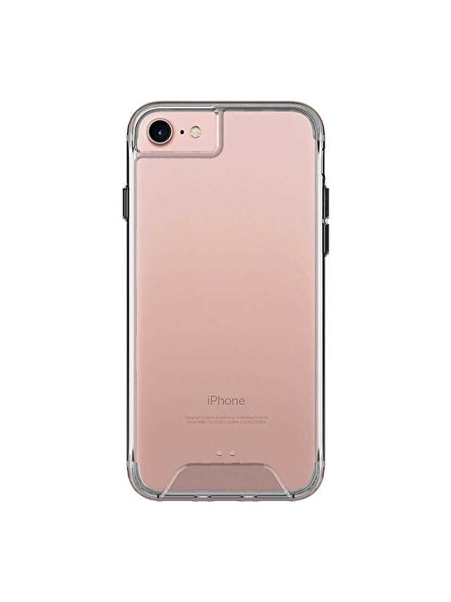 Teleplus iPhone 6s Gard Ultra Sert Silikon Kılıf  Nano Ekran Koruyucu