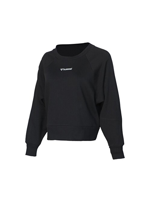 Hummel Clo Sweatshirt Kadın Günlük Sweatshirts 921592-2001 Siyah Siyah M