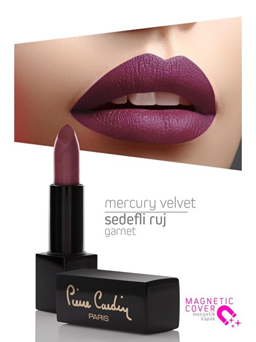 Pierre Cardin Mercury Velvet Lipstick - Garnet - 169