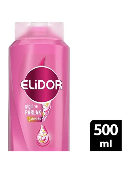 Elidor Superblend Güçlü Ve Parlak E Vitamini Makademya Yağı Kolajen Şampuan 500ml