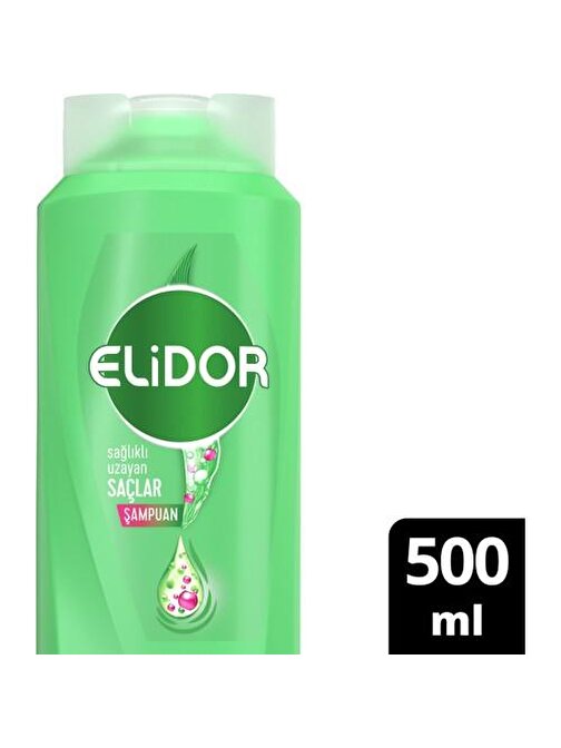 Elidor Superblend Sağlıklı Uzayan Saçlar Biotin Argan Yağı Arjinin Şampuan 500ml