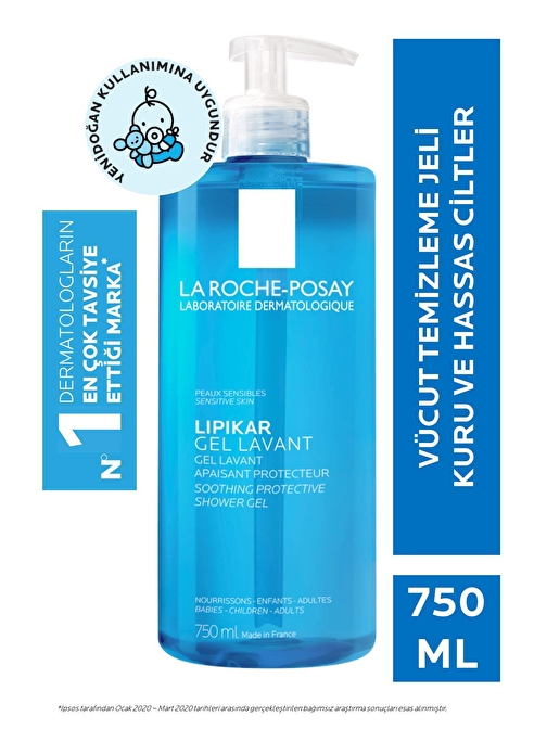 La Roche Posay Lipikar Temizleme Jeli 750 ml