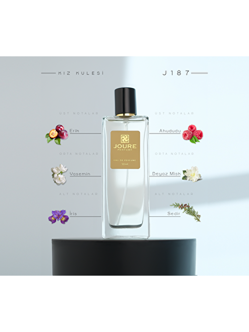 Joure J187 - Fresh Tatlı Meyveli Kokulu Kalıcı Edp Kadın Parfüm 50ml