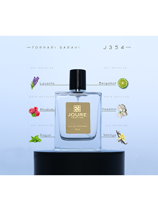 Joure Perfume J354 - Tatlı Kahve Vanilya Kokusu EDP Kahve-Vanilya Erkek Parfüm 50 ml