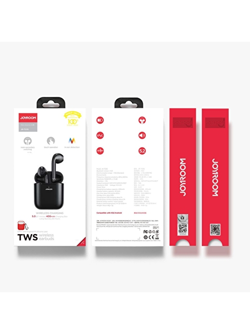 Joyroom Jr-T03S Kablosuz Bluetooth Kulaklık Tws Earbuds