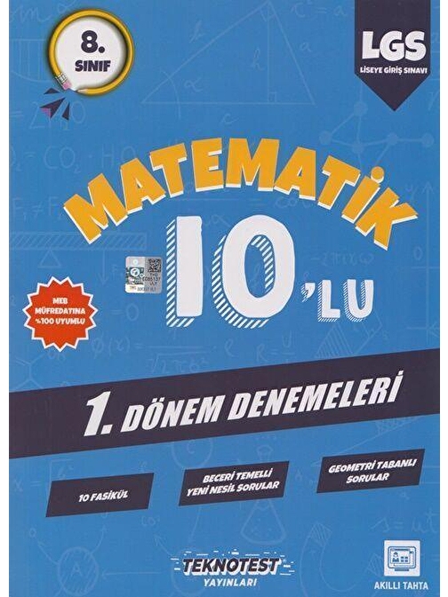 Akm Kitap 8. Sınıf LGS Matematik Soru Bankası