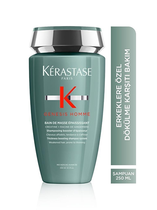 Kerastase Genesis Homme Bain De Masse Épaississant Şampuan 250 ml