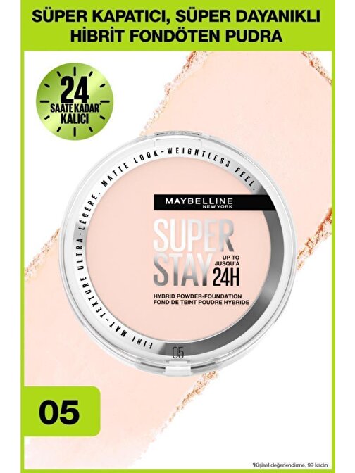 Maybelline New York Superstay Hibrit Pudra-Fondöten 05