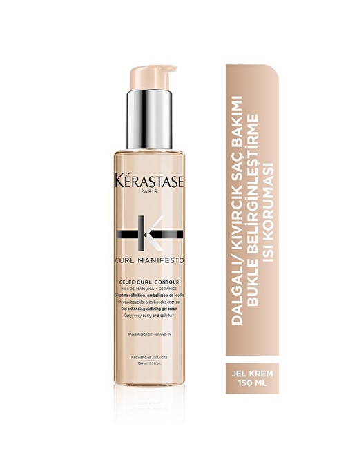 Kerastase Curl Manifesto Gelée Curl Contour Kıvırcık Saçlar İçin Bukle Belirginleştirici Jel Krem 150 ml