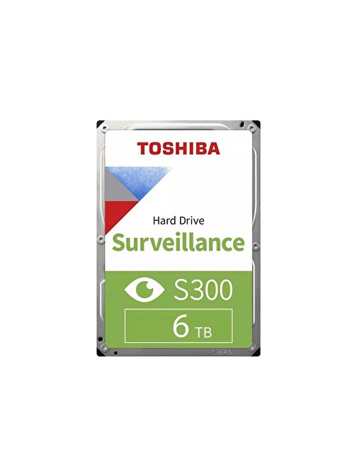 Toshiba S300 HDWT860UZSVA 6TB 3.5" 5400rpm 256MB SATA Harddisk