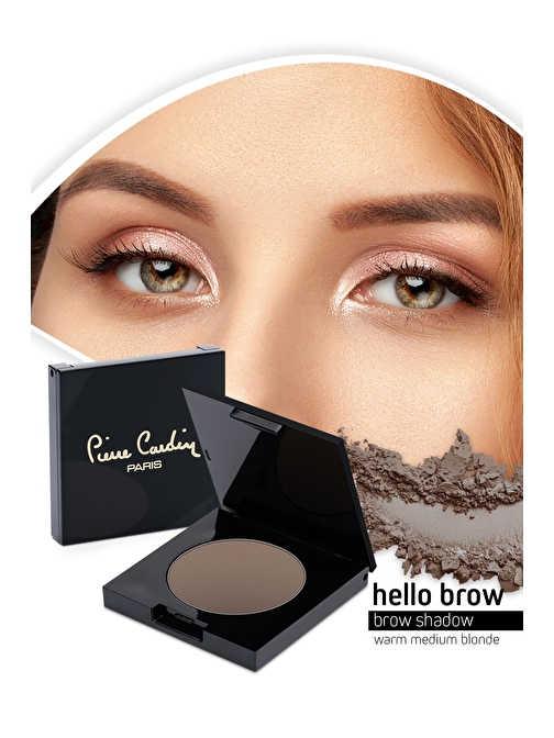 Pierre Cardin Hello Brow Powder Kalıcı Kaş Farı Warm Medium Blonde