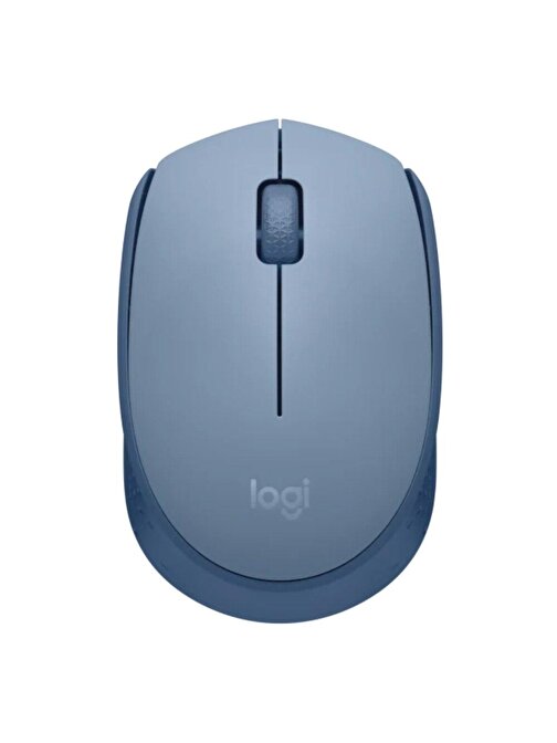 Logitech M171 Kablosuz 3D Mavi Gri Optik Mouse