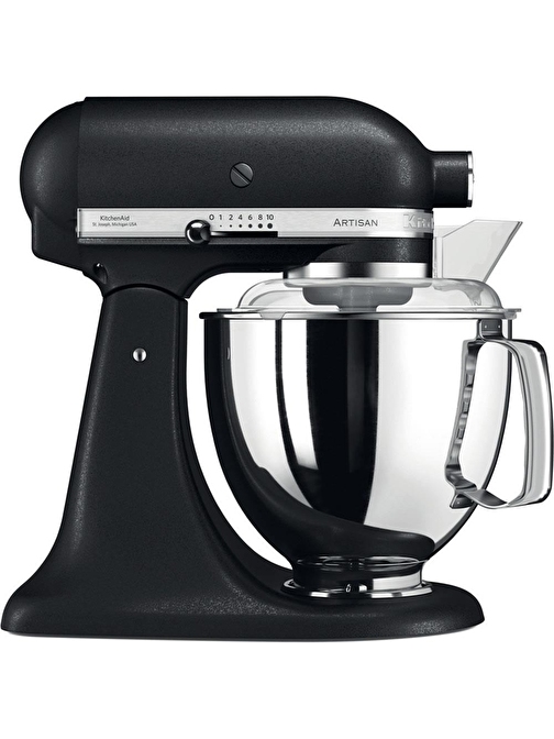 KitchenAid 5KSM175PSEBK 300 W Büyük Boy Çoklu Set 4.8 Litre İron Black