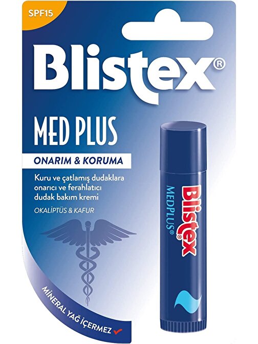 Blistex Okaliptus Aromalı Nemlendirici Ve Güneş Koruyucu SPF15 Stick Dudak Bakımı 4.25 ml