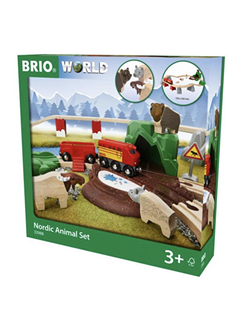 Brio Brio Kuzey Hayvanları Seti 33988