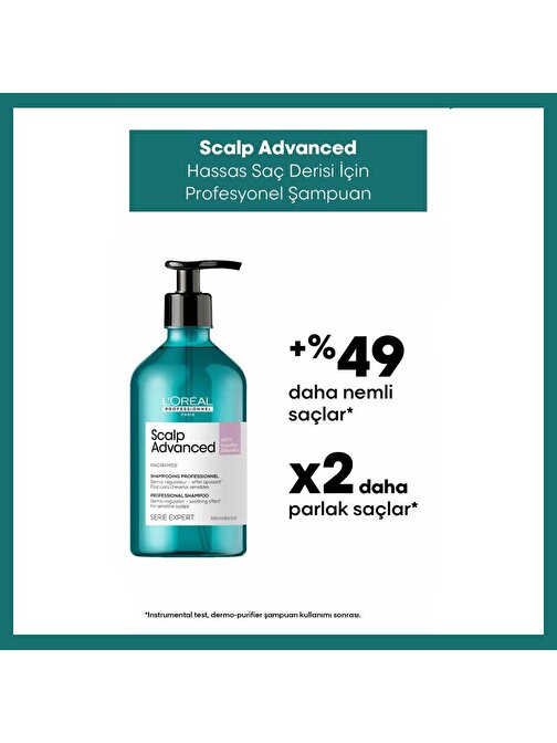 Loreal Professionnel Serie Expert Scalp Advanced Hassas Saç Derisi Için Profesyonel Şampuan 500 ml