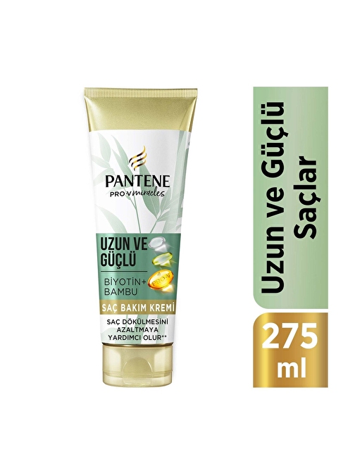 Pantene Uzun Ve Güçlü Saç Kremi 225ml Bambu