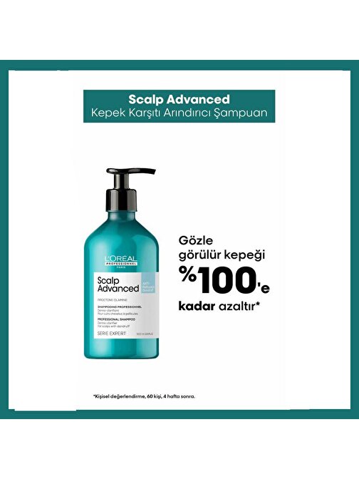 Loreal Professionnel Serie Expert Scalp Advanced Kepek Karşıtı Profesyonel Şampuan 500 ml