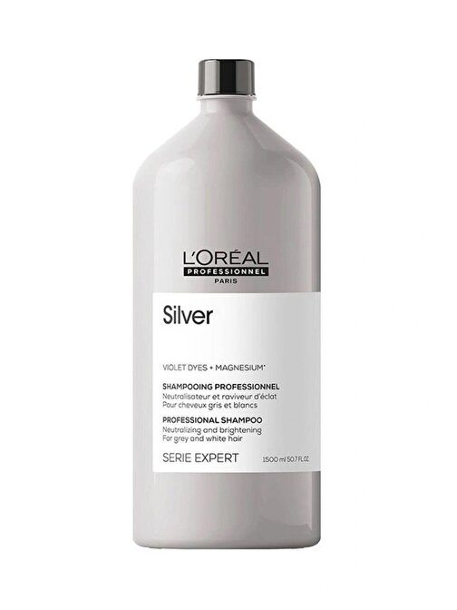 Loreal Professionnel Serie Expert Silver Renk Dengeleyici Mor Şampuan 1500 ml