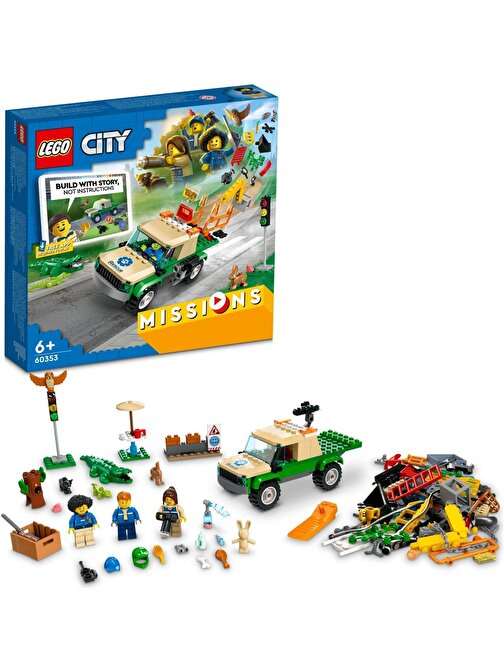 Lego City Vahşi Hayvan Kurtarma Görevleri 60353