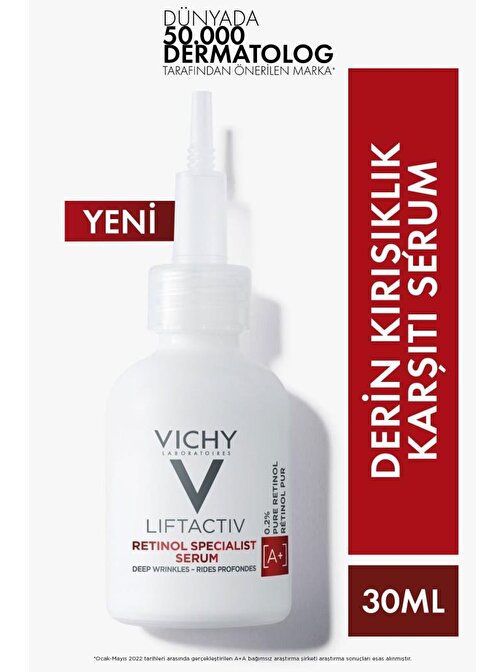 Vichy Liftactiv Retinol Specialist Derin Kırışıklık Karşıtı Serum 30 ml