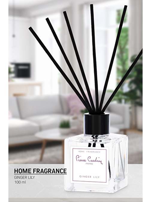 Pierre Cardin Reed Diffuser Çubuklu Oda Kokusu Ginger & Lily 100 ml