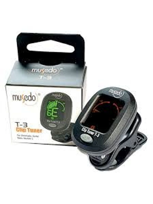 Musedo T-3 Clip-On Telli Çalgı Dijital Tuner