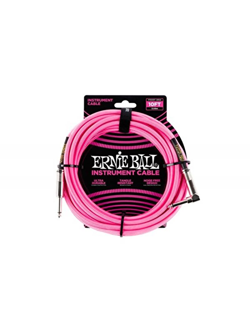 Ernieball P06078 / 10ft Enstrüman Kablosu