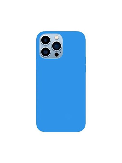 Teleplus iPhone 13 Pro Max Kılıf Oley Soft Tpu İçi Süet Silikon  Tam Kapatan Ekran Koruyucu