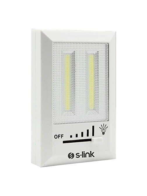 S-Link S-Link Sl-8700 Kademe Ayarlı Led 3-Aaa Pilli Gece Lambası