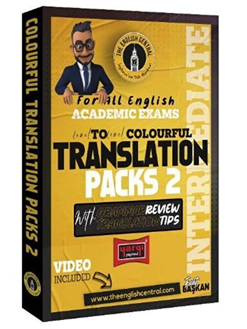 Yargı Yayınları Yargı 2023 Tüm İngilizce Akademik Sınavlar İçin Çeviri Fasikülleri Gramer Özeti Çeviri İpuçları Translation Packs 2