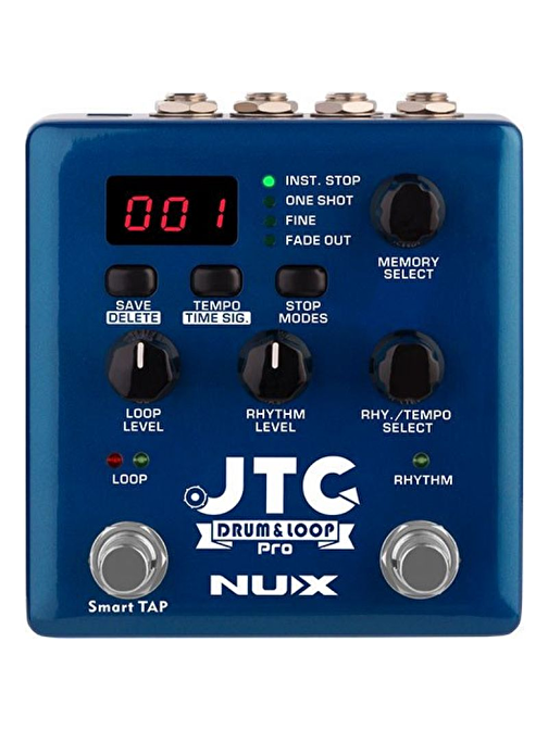 Nux NDL-5 JTC Drum & Loop Pro Dual Switch Looper Pedalı