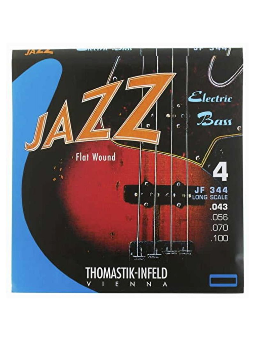 Thomastik Infield JF344 Jazz Gitar Flatwound Takım Tel