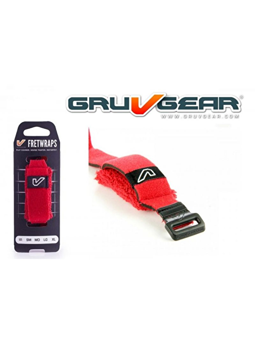 Gruv Gear FretWrap - Kırmızı - Medium