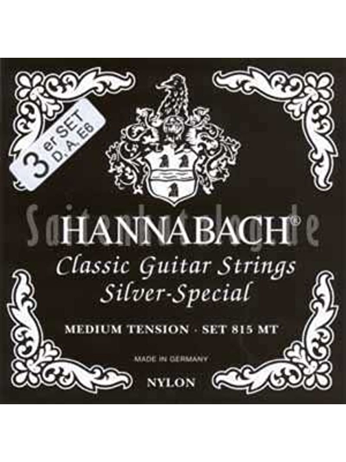 Hannabach 8157P MT Klasik Gitar Teli - 10&#039;lu Bas Tel Set