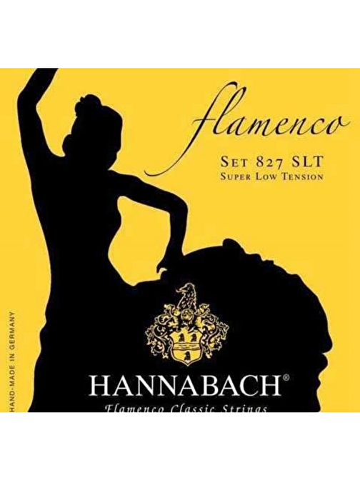 Hannabach 827 SLT Flamenko Gitar Teli (Alt 3lü Set)