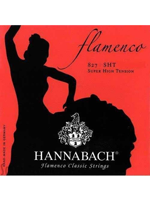 Hannabach 827 SHT Flamenko Gitar Teli (Alt 3lü Set)