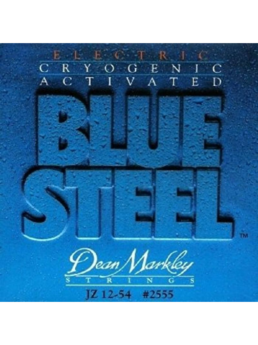 Dean Markley Blue Steel 2555 (12-54) - Jazz Elektro Gitar Tel Seti