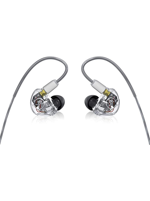 Mackie MP-360 3 Yollu Armature In-Ear Monitör Kulaklık (Şeffaf)