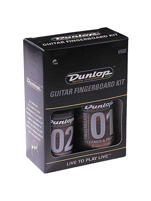 Jim Dunlop Gitar Klavye Bakım Seti Siyah