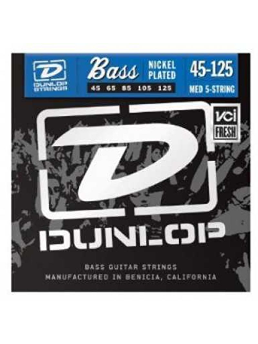 Jim Dunlop DBN45125 5 Telli Bas Gitar Teli (45-125)