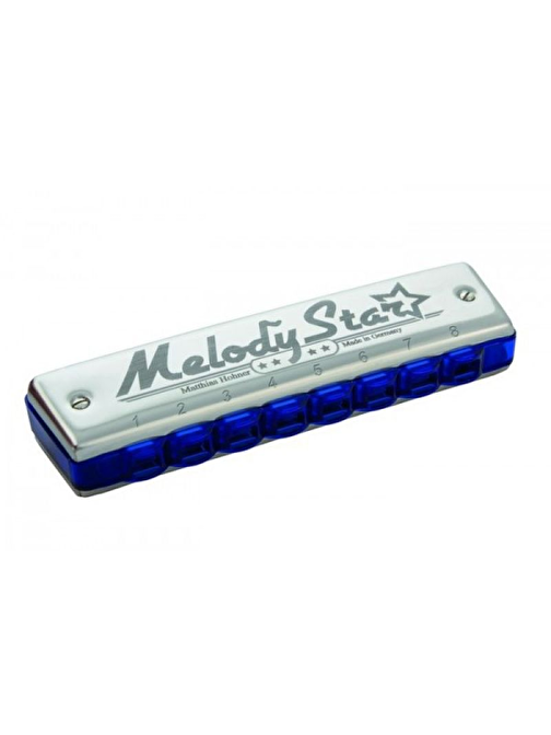 Hohner Melody Star Paslanmaz Çelik 8 Delikli Diatonik Do Majör Mızıka