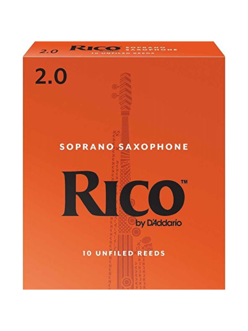 D'Addario Woodwinds Rico RIA1020 No:2  Soprano Saksafon Kamışı