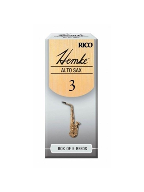 D'Addario Rico Hemke RHKP5ASX300 No:3  Alto Saksafon Kamışı