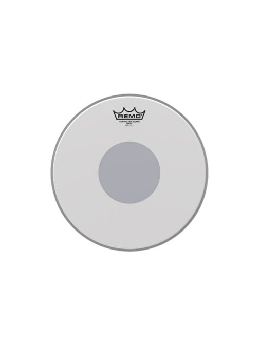 Remo Controlled Sound Coated Black Dot™ 12 İnç Davul Derisi Davul Şeffaf