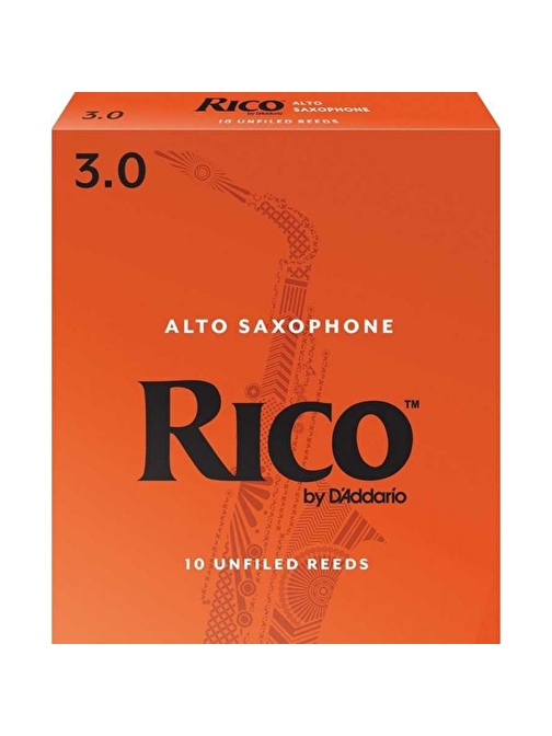 D'Addario Woodwinds RJA1030 No:3  Rico Alto Saksafon Kamışı