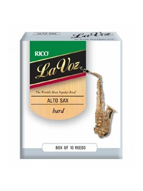 D'Addario Woodwinds RJC10HD  La Voz Alto Hard Saksafon Kamışı